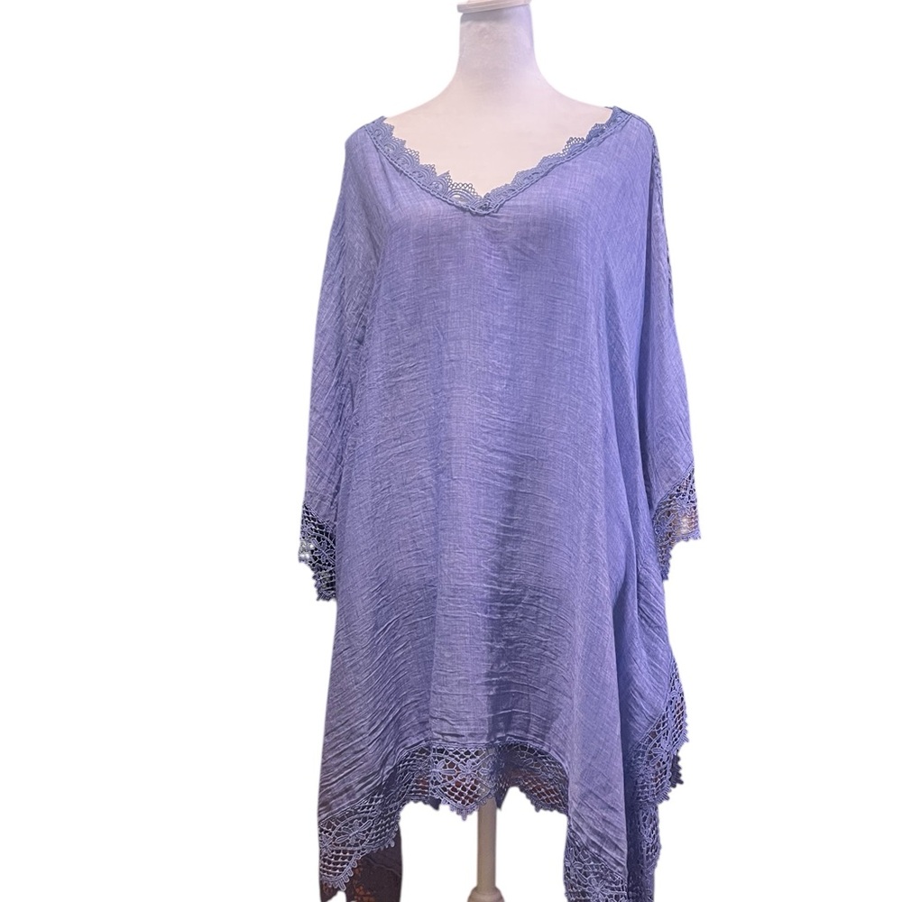 Cejon Lace-Trimmed Cover Up